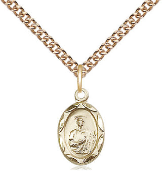 14kt Gold Saint Jude Medal