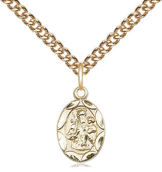14kt Gold Filled Saint Joseph Medal Religious and Catholic Jewelry