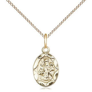 14kt Gold Saint Joseph Medal