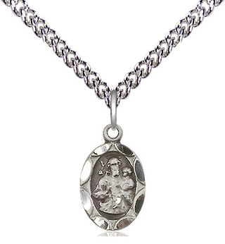 Sterling Silver Saint Joseph Medal Religious and Catholic Jewelry