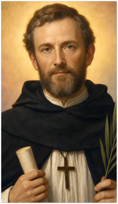 St. John Stone Holy Cards
