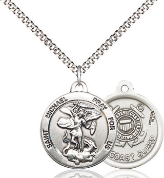 Pewter Saint Michael Coast Guard Medal | Medium