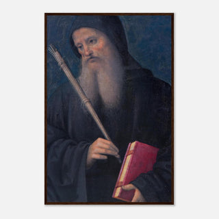 St. Benedict Portrait Framed Print - view 15