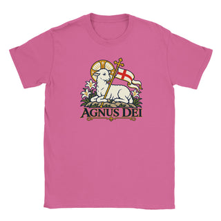 Agnus Dei Gold and Navy T-Shirt - view 5