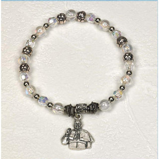 4-pack - Pope Francis - Italian Charm Bracelet