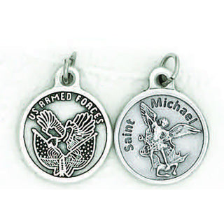Bulk Soldier/Saint Michael Double Sided Medals