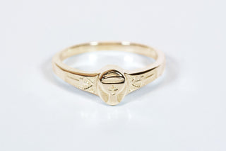 14kt Gold Chalice Ring