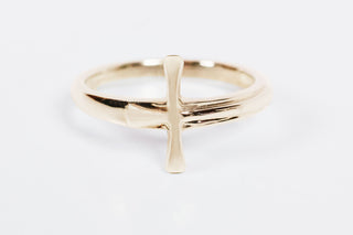 14kt Gold Maltese Cross Ring