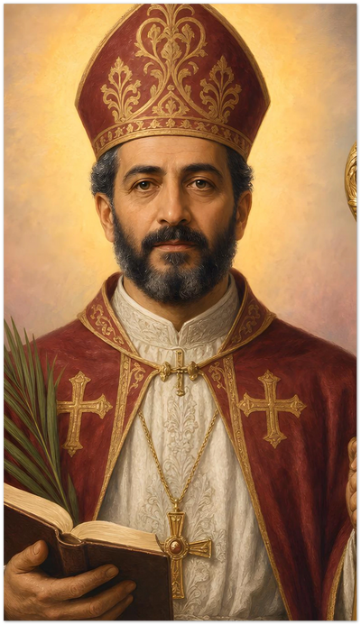 St. Ignatius Choukrallah Maloyan Holy Cards