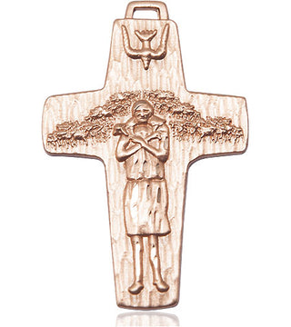 14kt Gold Filled Papal Crucifix Medal