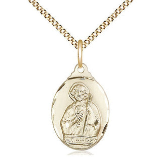14kt Gold Filled Saint Jude Medal Religious Jewelry