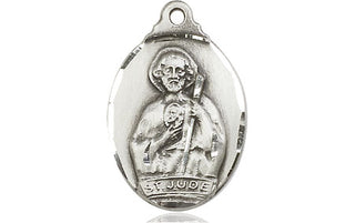 Sterling Silver Saint Jude Medal Religious Jewelry