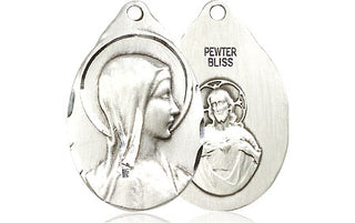 Pewter Sorrowful Mother Medal