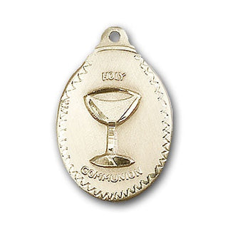 14K Gold Communion Pendant - Engravable