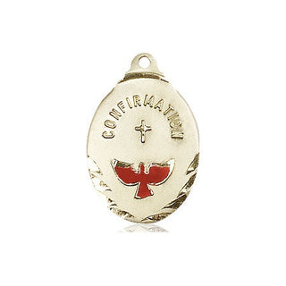 14kt Gold Confirmation Medal