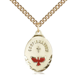 14kt Gold Confirmation Medal
