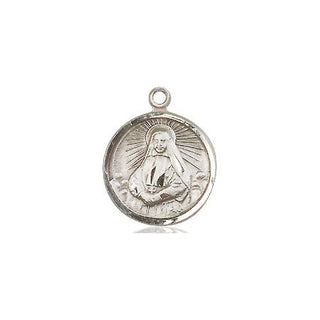 Pewter Saint Cabrini Medal Engraved Catholic Saint Jewelry