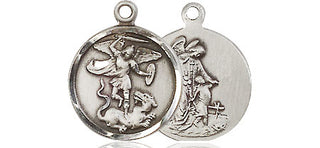 Pewter Saint Michael the Archangel Medal