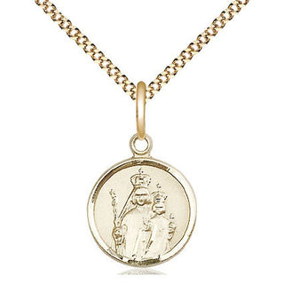 14kt Gold Filled Our Lady of Consolation Medal Religious and Catholic Jewelry