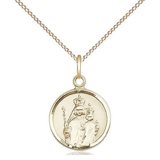 14kt Gold Filled Our Lady of Consolation Medal Religious and Catholic Jewelry