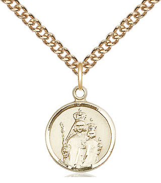 14kt Gold Filled Our Lady of Consolation Medal Religious and Catholic Jewelry