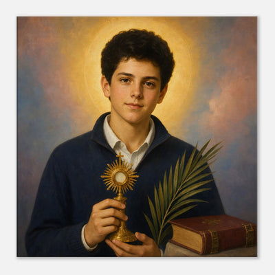St. Carlo Acutis - Devotional Canvas