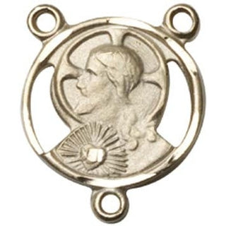 Gold Plate Scapular Rosary Center Rosary Center