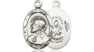 Sterling Silver Scapular Medal Religious Jewelry
