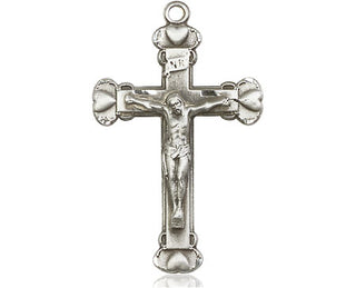 Pewter Crucifix Medal