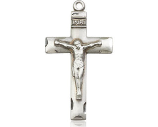 Pewter Crucifix Medal