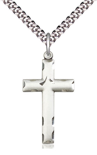 Pewter Cross Medal Religious Jewelry