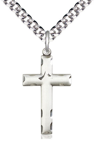 Pewter Cross Medal Religious Jewelry