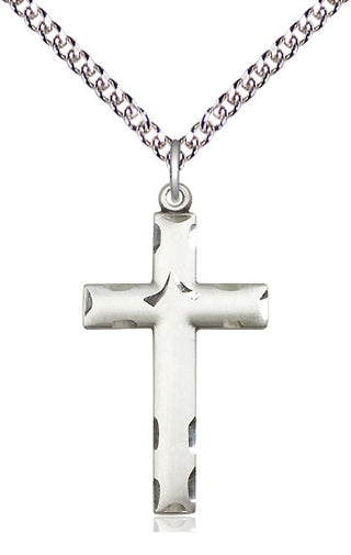 Sterling Silver Cross Medal Religious Jewelry