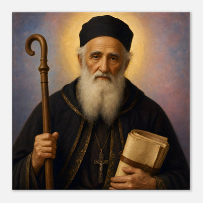 St. Nilus the Younger - Devotional Canvas