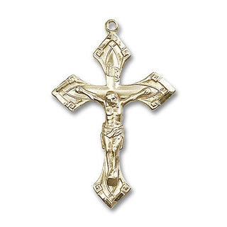 14kt Gold Filled Crucifix Medal