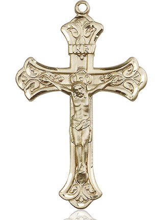 14kt Gold Filled Crucifix Medal