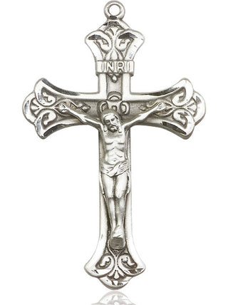 Sterling Silver Crucifix Medal