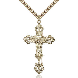 Gold-Filled Crucifix Pendant