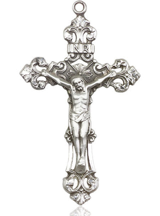 Sterling Silver Crucifix Medal