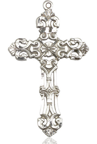 Sterling Silver Cross Medal