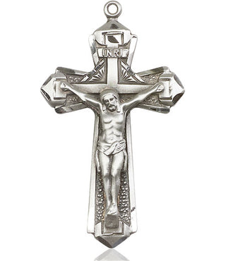 Sterling Silver Crucifix Medal