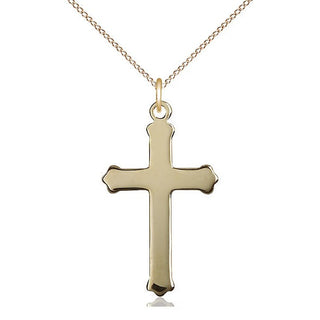 14kt Gold Cross Medal