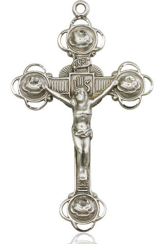 Sterling Silver Crucifix Medal