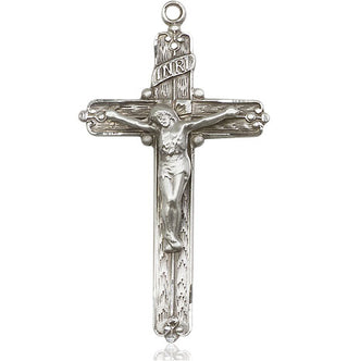 Sterling Silver Crucifix Medal