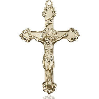 14kt Gold Filled Crucifix Medal