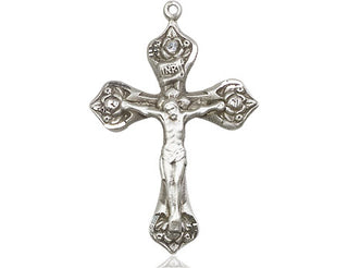 Sterling Silver Crucifix Medal