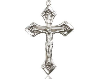 Sterling Silver Crucifix Medal