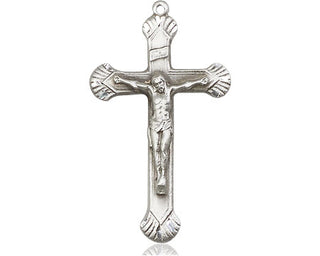 Sterling Silver Crucifix Medal