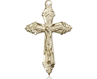 14kt Gold Filled Crucifix Medal