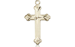 14kt Gold Filled Cross Medal